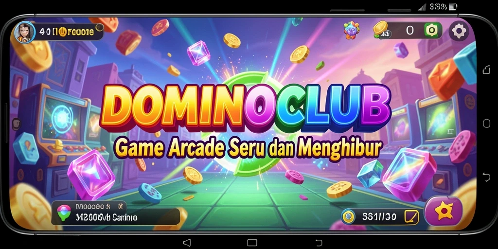 Screenshot gameplay yang menampilkan serunya bermain game domino.