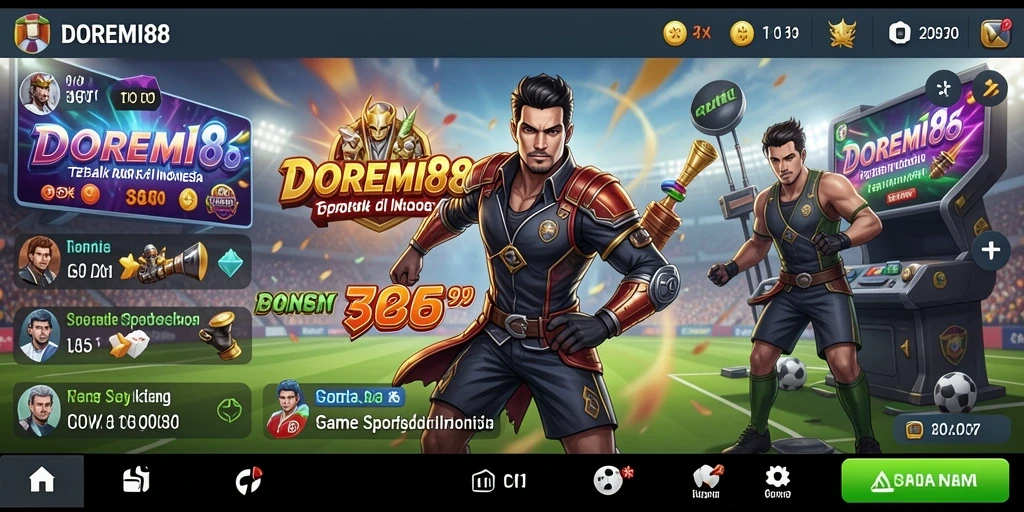 Tangkapan layar DOREMI88 yang menampilkan fitur sportsbook yang menarik.