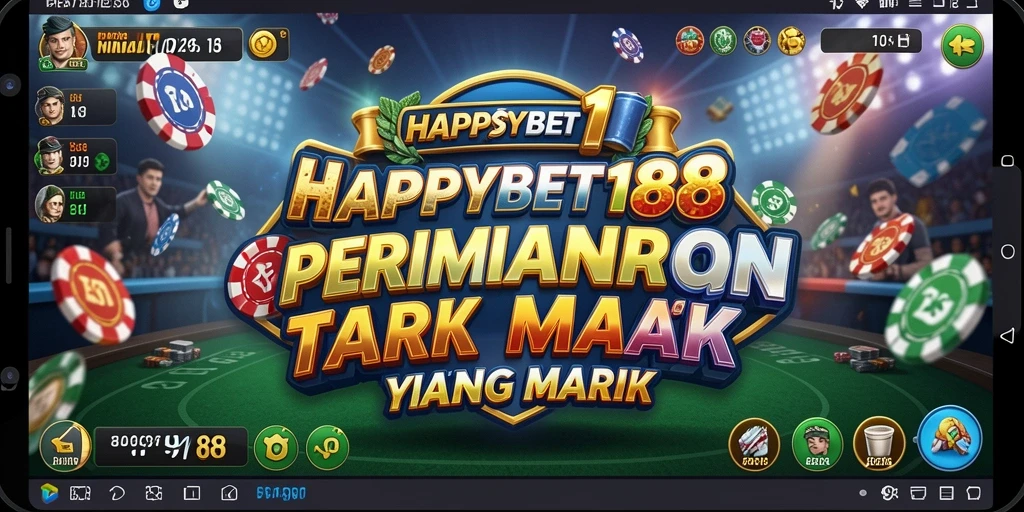 Screenshot <strong>HAPPYBET188</strong> menunjukkan gameplay taruhan yang menarik dan interaktif.