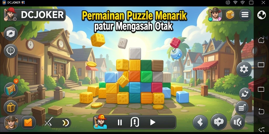Gameplay IDCJOKER yang menarik dalam permainan Puzzle.