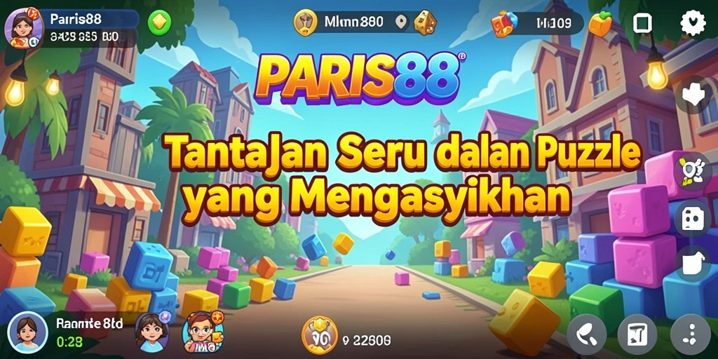 Tampilan gameplay seru dan menantang dari PARIS88.