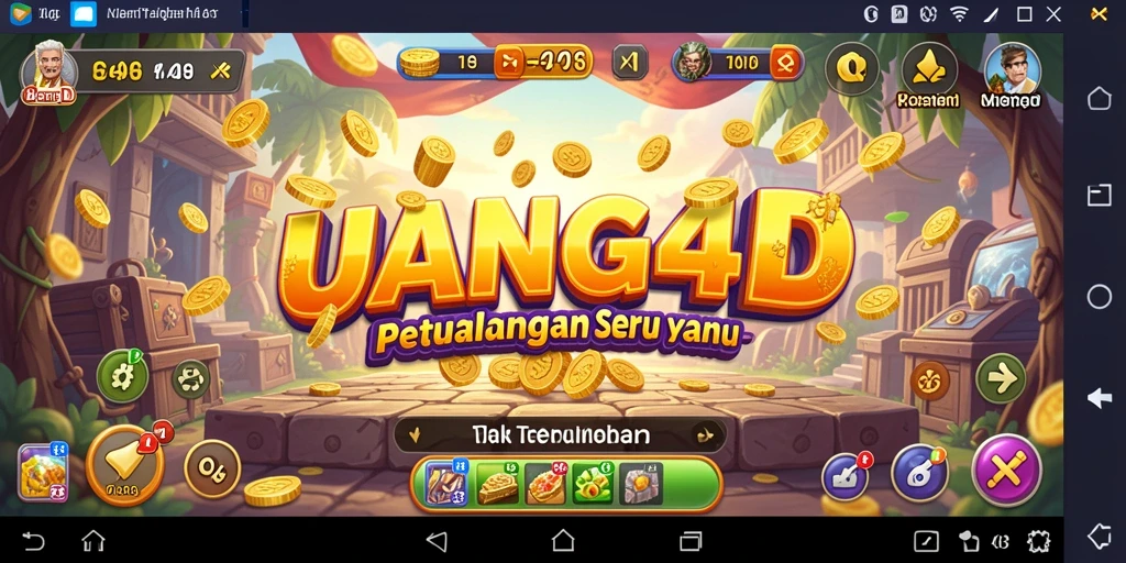 Tangkapan layar gameplay UANG4D menampilkan petualangan yang seru dan menantang.