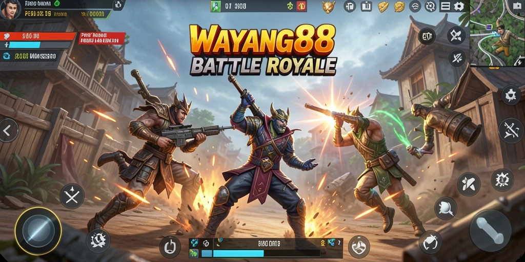 Tampilan dinamis dari gameplay WAYANG88 yang mendebarkan.